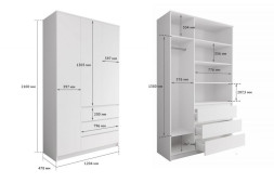 Шкаф Мори МШ 1200.1 