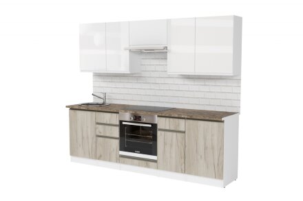 Кухонный гарнитур Антика базис, 240 см 